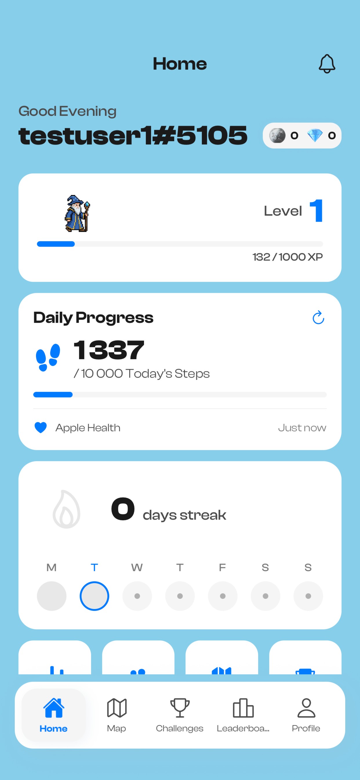 StepVenture app screenshot 1